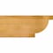 Ekena Millwork Alpine Rough Sawn Rafter Tail, Western Red Cedar, 4"W x 10"H x 24"L RFT04X10X24ALP00RWR - alternate 2